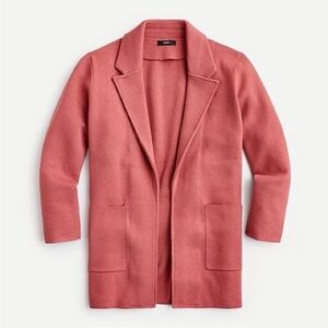 BOGO! J. Crew Sophie Sweater Blazer Cardigan Rose Pink Size Small